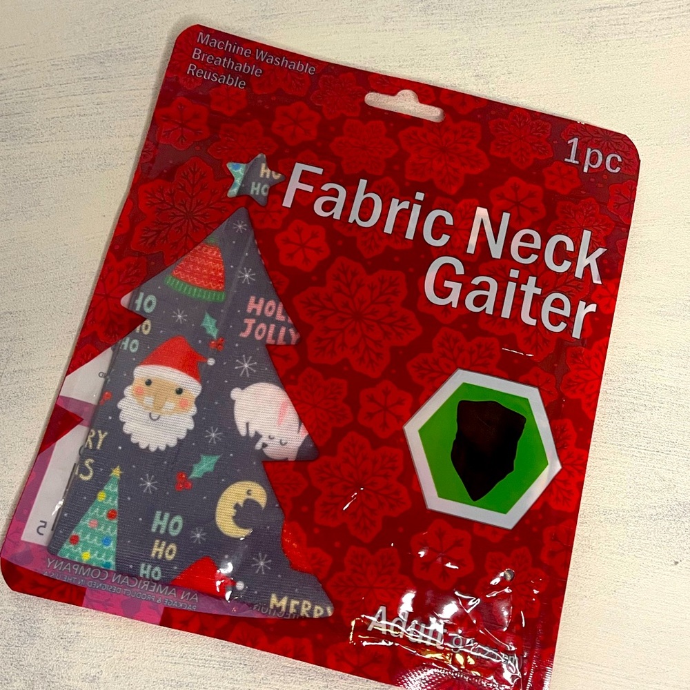 Christmas Themed Adult Neck Gater-mask